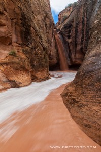 Waterfall in Entrajo Canyon II, Utah